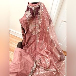 Exclusive Maria B designer Pakistani 3 pcs luxury dress suit *brand new*